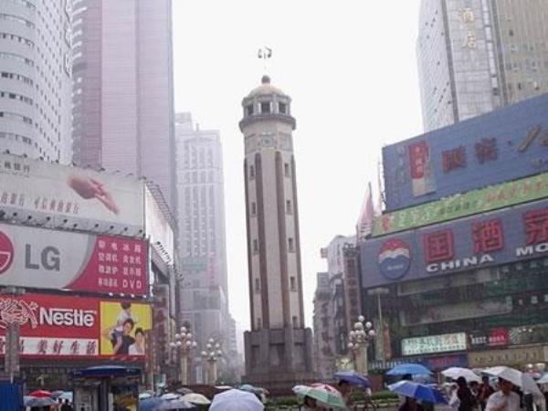 伴游,解放碑是重庆的一张城市名片
