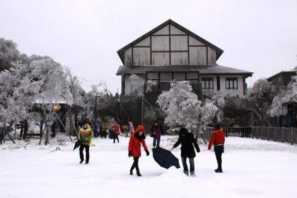 伴游,重庆冬季玩雪哪儿最好？