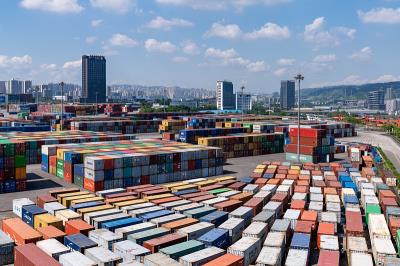 2025年5月这个国际海运港口货运量同比下降 