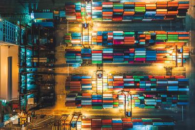 智能门锁经广东广州跨境物流准时送达冰岛